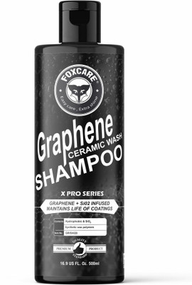FOXCARE Graphene Ceramic Car Shampoo - Foam Car Wash - 500ml Car Washing Liquid(500 ml)