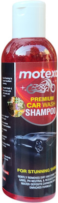 MOTEXO Ultra Wax car & bike wash Shampoo Car Washing Liquid(200 ml)