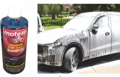 MOTEXO Ultra Wax Car and Bike Wash Shampoo Car Washing Liquid(500 ml)