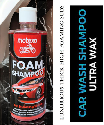 MOTEXO FOAM BLASTER CAR WASHING SHAMPOO Car Washing Liquid(500 ml)