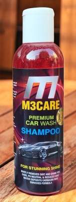 M3CARE Foam Blaster Vehicle Wash Liquid shampoo Car Washing Liquid(200 ml)