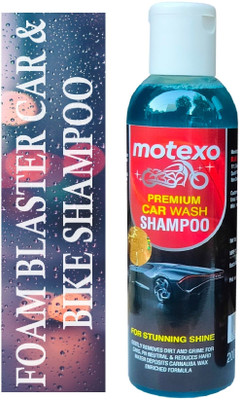 MOTEXO Ultra Wax Vehicle liquid Shampoo Car Washing Liquid(200 ml)