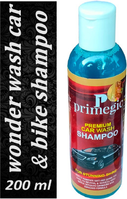 PRIMEGIC Vehicle Wash Shampoo Car Washing Liquid(200 ml)