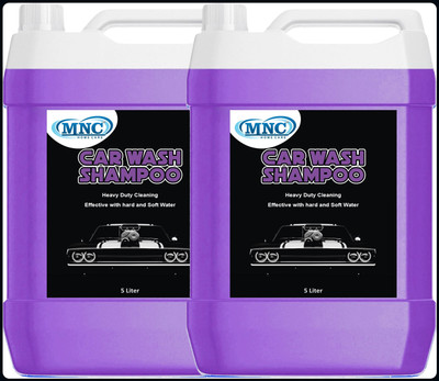M&C High Foam Car Shampoo Car Washing Liquid(5L+5L)-A22 Car Washing Liquid(10000 ml)