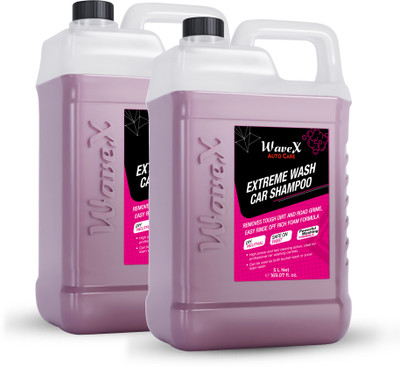 Wavex Car Shampoo Extreme Wash Car Washing Liquid(5000 ml)