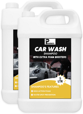Pisharnath car wash liquid shampoo Extreme Suds Snow White Foam Car Washing Liquid(10000 ml)