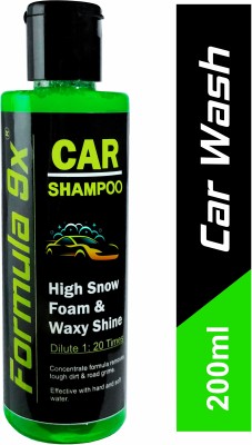 Formula 9x Concentrate Car Shampoo Liquid Car Washing Liquid(200 ml)