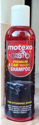 MOTEXO Car clean liquid Shampoo Car Washing Liquid(200 ml)