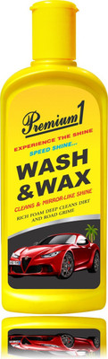 Premium1 Car Metal Muti-Area Shampoo Wash & Wax Car Washing Liquid(200 ml)
