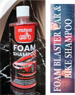 MOTEXO FOAM BLASTER CAR WASHING LIQUID SHAMPOO Car Washing Liquid(500 ml)