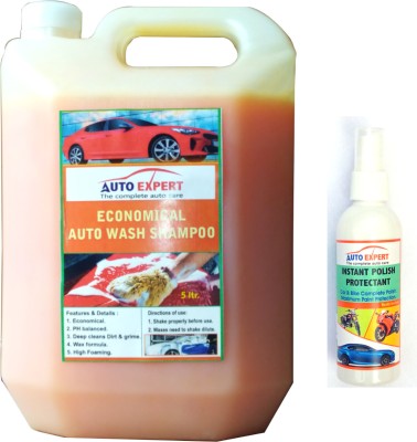 Auto Expert Auto Wash Shampoo Car Washing Liquid(5000 ml)