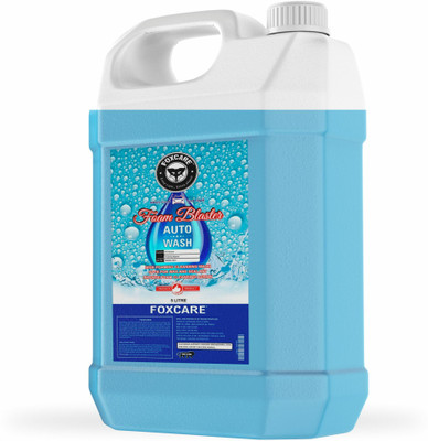 FOXCARE FOAM BLASTER - AUTO WASH SHAMPOO-5LITRE Car Washing Liquid(5000 ml)