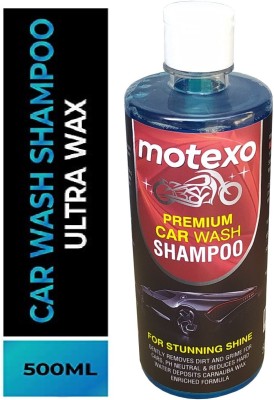 MOTEXO Ultra Wax Car Wash Shampoo Car Washing Liquid(500 ml)