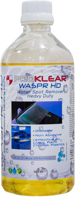 ProKlear WASPR Water Spot Remover Hard Water Mark Remover for Glass/Paint 500ml Dilutable Car Washing Liquid(500 ml)