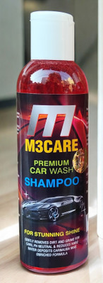 M3CARE Wonder washing foam blaster car & bike shampoo Car Washing Liquid(200 ml)