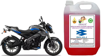 swacch High Foaming Bike Shampoo Formulated For Bajaj Pulsar NS200 , Glossy & Shine Car Washing Liquid(5000 ml)