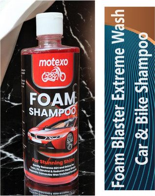 MOTEXO FOAM BLASTER CAR WASH LIQUID SHAMPOO Car Washing Liquid(500 ml)