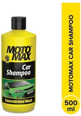 Motomax Car & Bike Shampoo Concentrate Liquid|Removes Tough Stains, Cleans and Shines Car Washing Liquid(500 ml)