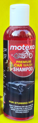 MOTEXO Ultra Wax foam Shampoo Car Washing Liquid(200 ml)