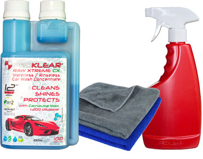 ProKlear Xtreme CX Kit Car Washing Liquid(250 ml)