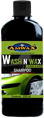 amwax WASH N WAX SHAMPOO 250 ML Car Washing Liquid(250 ml)