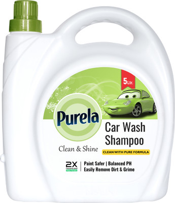 PURELA Car Shampoo with Extra Foaming for Car Care and Cleaning Car Washing Liquid(5000 ml)