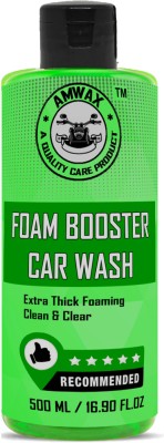 amwax Foam Booster Car Wash 200 ml Car Washing Liquid(200 ml)