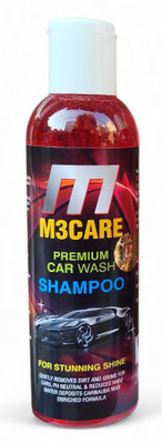 M3CARE Wonder foam blaster car & bike shampoo Car Washing Liquid(200 ml)