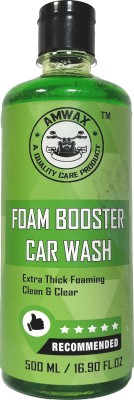 amwax FOAM BOOSTER CAR WASH 500 ML Car Washing Liquid(500 ml)