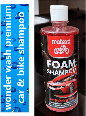MOTEXO Wonder washing foam blaster car shampoo Car Washing Liquid(500 ml)