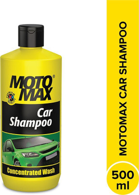 Motomax Car & Bike Shampoo | Concentrated liquid to Clean & Shine Painted Surface Car Washing Liquid(500 ml)