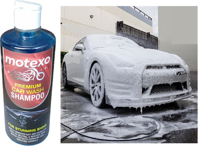 MOTEXO Ultra Wax Car and Bike Wash Shampoo Car Washing Liquid(500 ml)
