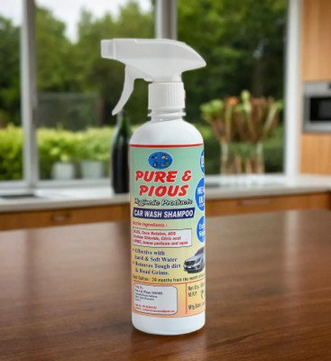 Pure and Pious Car Shampoo Car Washing Liquid(500 ml)