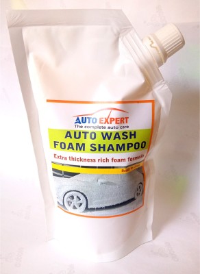 Auto Expert Car & Bike Wash Foam Shampoo pH Balanced Heavy Foam Car Washing Liquid(250 ml)