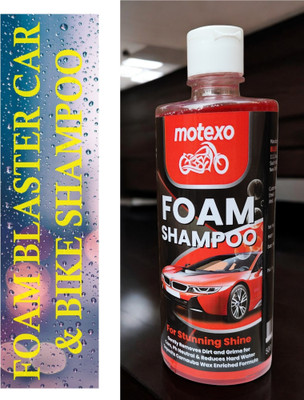 MOTEXO Wonder wash foam blaster car shampoo Car Washing Liquid(500 ml)