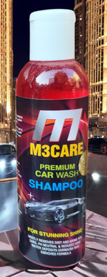 M3CARE Premium vehicle Washing Shampoo Car Washing Liquid(200 ml)