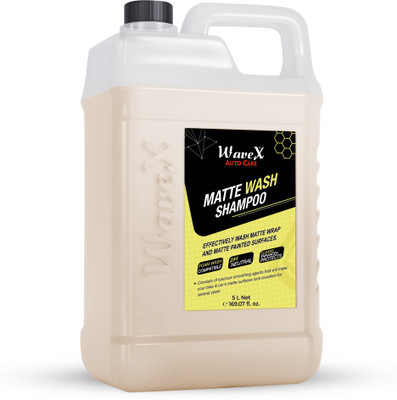 Wavex Matte Wash Bike And Car Shampoo 5 ltr | Foaming Shampoo For Matte Bikes and Cars Car Washing Liquid(5000 ml)