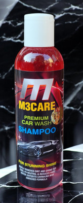 M3CARE Foam blaster wash shampoo Car Washing Liquid(200 ml)