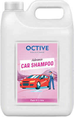 OCTIVE Rinse Clean With No Residue :: Delicate & Inspiring Fragrance Car Washing Liquid(5000 ml)