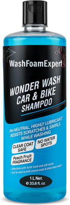 WashFoamXpert Foam Wash Car Shampoo - Safe, Strong & Easy Cleaning Power Car Washing Liquid(1000 ml)