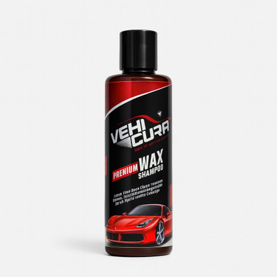 VEHICURA WAX CAR SHAMPOO Car Washing Liquid(200 ml)