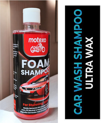 MOTEXO Wonder foam blaster car & bike shampoo Car Washing Liquid(500 ml)