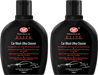 UE Car Wash Shampoo-100ml (Pack of 2) Car Washing Liquid(200 ml)
