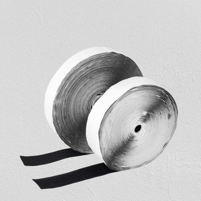 Welpro 2MTR 50MM SELF STRONG ADHESIVE TAPE FOR NEW SEWING CRAFT CLOTHES Sew-on Velcro(Black)