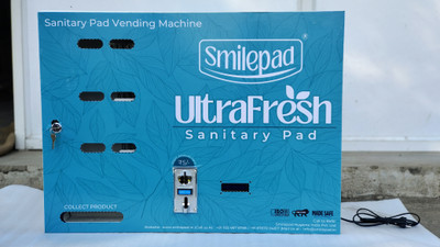 Smilepad Sanitary Pad Dispensing Machine Vending Machine(White)