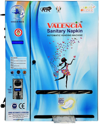 VALENCIA Sanitary Pad Dispensing Machine Vending Machine(Blue)