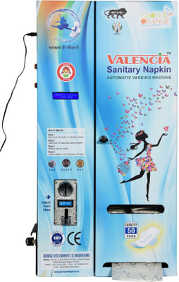 VALENCIA Sanitary Pad Dispensing Machine Vending Machine(Blue)