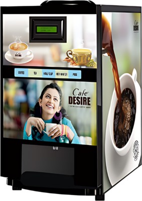 CAFE DESIRE Beverage Vending Machine(Multicolor)