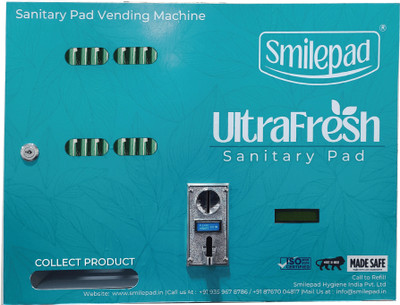 Smilepad Sanitary Pad Dispensing Machine Vending Machine(White)