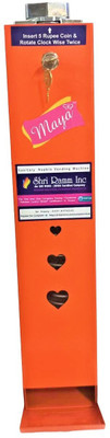 Maya Sanitary Pad Dispensing Machine Vending Machine(Orange)